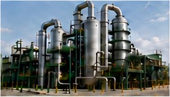 Syngas cleaning columns