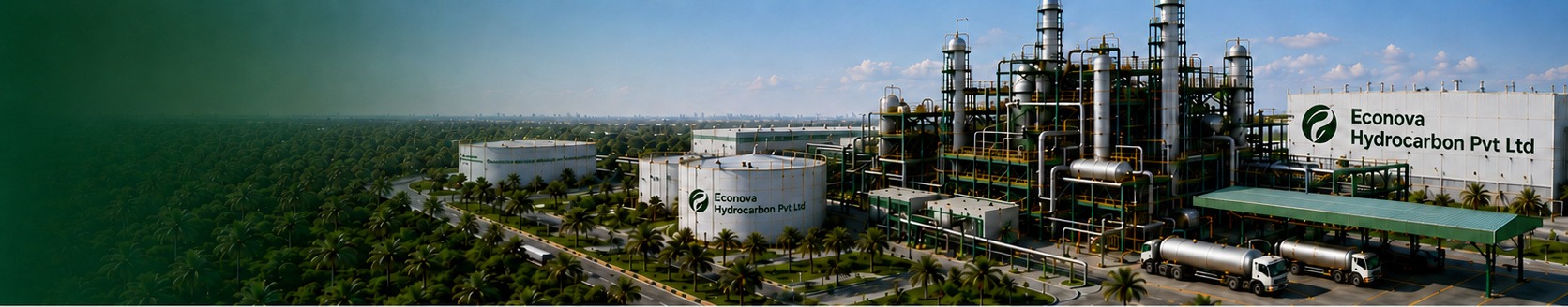 EcoNova integrated waste-to-clean-fuels process plant